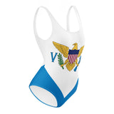 Drapeau de l'île - Maillot de bain une pièce USVI