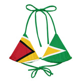 Island Flag - Guyana String Bikini Top
