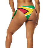 Island Flag - Bas de bikini à cordes Guyana