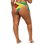 Island Flag - Bas de bikini à cordes Guyana
