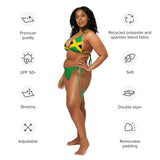 Island Flag - Jamaica String Bikini