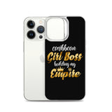 Caribbean Rich - Girl Boss iPhone Case