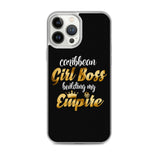 Caribbean Rich - Girl Boss iPhone Case
