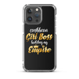 Caribbean Rich - Girl Boss iPhone Case