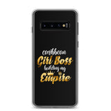 Caribbean Rich - Girl Boss Samsung Galaxy Phone Case