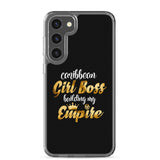 Caribbean Rich - Girl Boss Samsung Galaxy Phone Case