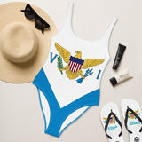 Drapeau de l'île - Maillot de bain une pièce USVI