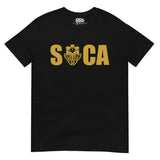 Choose LOVE and SOCA - SOCA Unisex T-Shirt (Gold Print) - Trini Jungle Juice Store