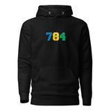 LOCAL - Area Code 784 St. Vincent and the Grenadines Unisex Premium Hoodie