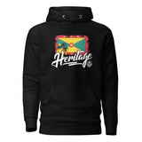 Heritage - Grenada Unisex Premium Hoodie - Trini Jungle Juice Store