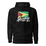 Heritage - Guyana Unisex Premium Hoodie - Trini Jungle Juice Store