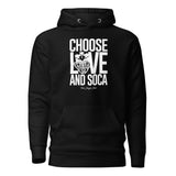 Choose LOVE and SOCA - Unisex Premium Hoodie - Trini Jungle Juice Store
