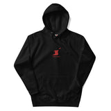 LOCAL - Trinité-et-Tobago avec coordonnées brodées unisexe premium sweat à capuche