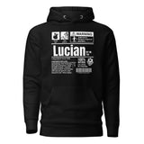 Un produit de Sainte-Lucie - Sweat à capuche Lucian Unisex Premium