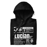 Un produit de Sainte-Lucie - Sweat à capuche Lucian Unisex Premium