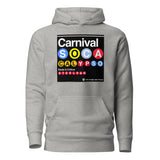 Trini Jungle Juice Transit - Carnival Soca Calypso and Steelpan Unisex Premium Hoodie