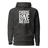 Choose LOVE and SOCA - Unisex Premium Hoodie - Trini Jungle Juice Store