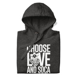Choose LOVE and SOCA - Unisex Premium Hoodie - Trini Jungle Juice Store