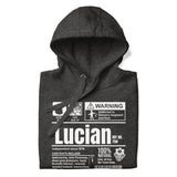 Un produit de Sainte-Lucie - Sweat à capuche Lucian Unisex Premium