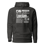 Un produit de Sainte-Lucie - Sweat à capuche Lucian Unisex Premium