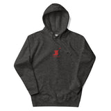 LOCAL - Trinité-et-Tobago avec coordonnées brodées unisexe premium sweat à capuche