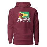 Heritage - Guyana Unisex Premium Hoodie - Trini Jungle Juice Store