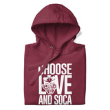 Choose LOVE and SOCA - Unisex Premium Hoodie - Trini Jungle Juice Store