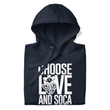 Choose LOVE and SOCA - Unisex Premium Hoodie - Trini Jungle Juice Store