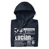 Un produit de Sainte-Lucie - Sweat à capuche Lucian Unisex Premium