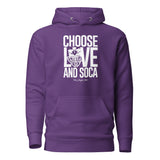 Choose LOVE and SOCA - Unisex Premium Hoodie - Trini Jungle Juice Store