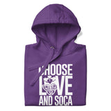 Choose LOVE and SOCA - Unisex Premium Hoodie - Trini Jungle Juice Store