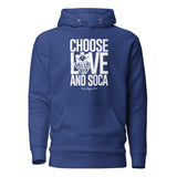 Choose LOVE and SOCA - Unisex Premium Hoodie - Trini Jungle Juice Store