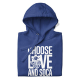 Choose LOVE and SOCA - Unisex Premium Hoodie - Trini Jungle Juice Store