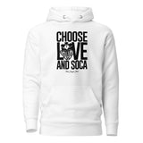 Choose LOVE and SOCA - Unisex Premium Hoodie - Trini Jungle Juice Store