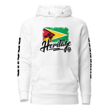 Heritage - Guyana "PROUD GUYANESE" Unisex Premium Hoodie - Trini Jungle Juice Store