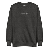 Caribbean Rich - Minimalist Embroidered Unisex Premium Sweatshirt