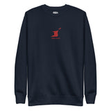 LOCAL - Trinidad and Tobago w/ Coordinates Embroidered Unisex Premium Sweatshirt