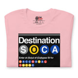 Trini Jungle Juice Transit - Destination SOCA Unisex T-Shirt