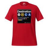 Trini Jungle Juice Transit - Destination SOCA T-shirt unisexe