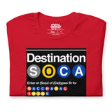 Trini Jungle Juice Transit - Destination SOCA T-shirt unisexe