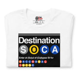 Trini Jungle Juice Transit - Destination SOCA T-shirt unisexe