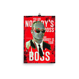 Nobody's Boss - Dr. Eric Williams Poster