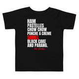 Taste of the Caribbean - Trini Christmas Toddler T-Shirt