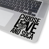 Choose LOVE and SOCA Sticker - Trini Jungle Juice Store
