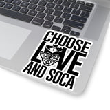 Choose LOVE and SOCA Sticker - Trini Jungle Juice Store