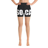 Choisissez LOVE et SOCA - Short de yoga Soca (Noir)