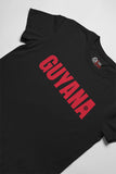 LOCAL - T-shirt unisexe Guyane (imprimé rouge)