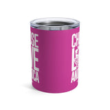 Choose LOVE and SOCA Tumbler (Pink 10 oz) - Trini Jungle Juice Store
