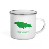 LOCAL - Tasse en émail Jamaïque (12 oz)