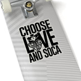 Choose LOVE and SOCA Sticker - Trini Jungle Juice Store